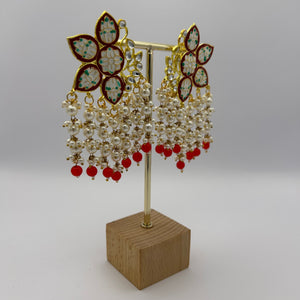 Paakhi Meenakari Earrings