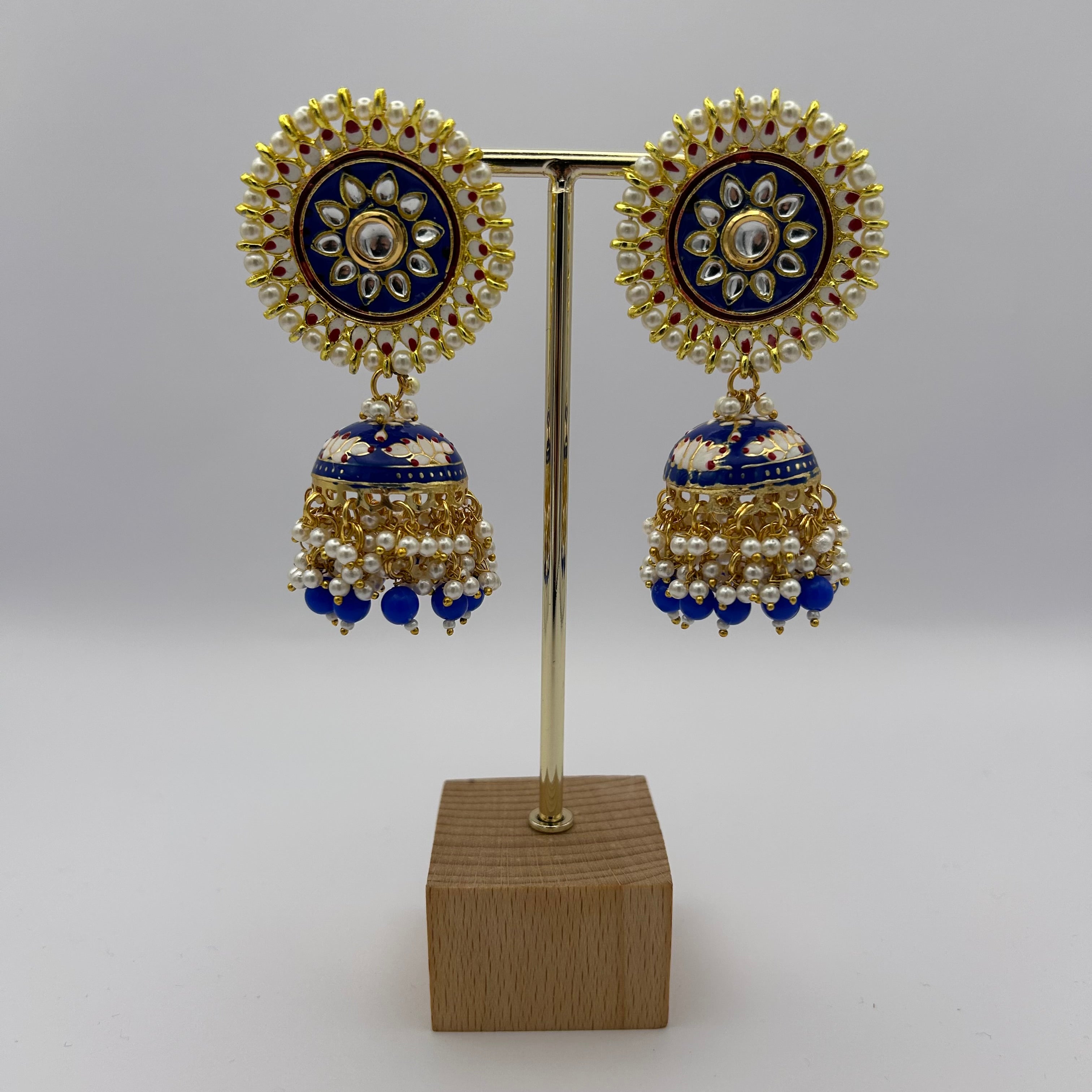 Nimrah Meenakari Jhumka