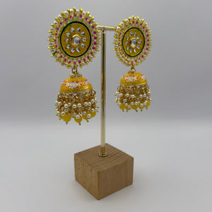 Nimrah Meenakari Jhumka