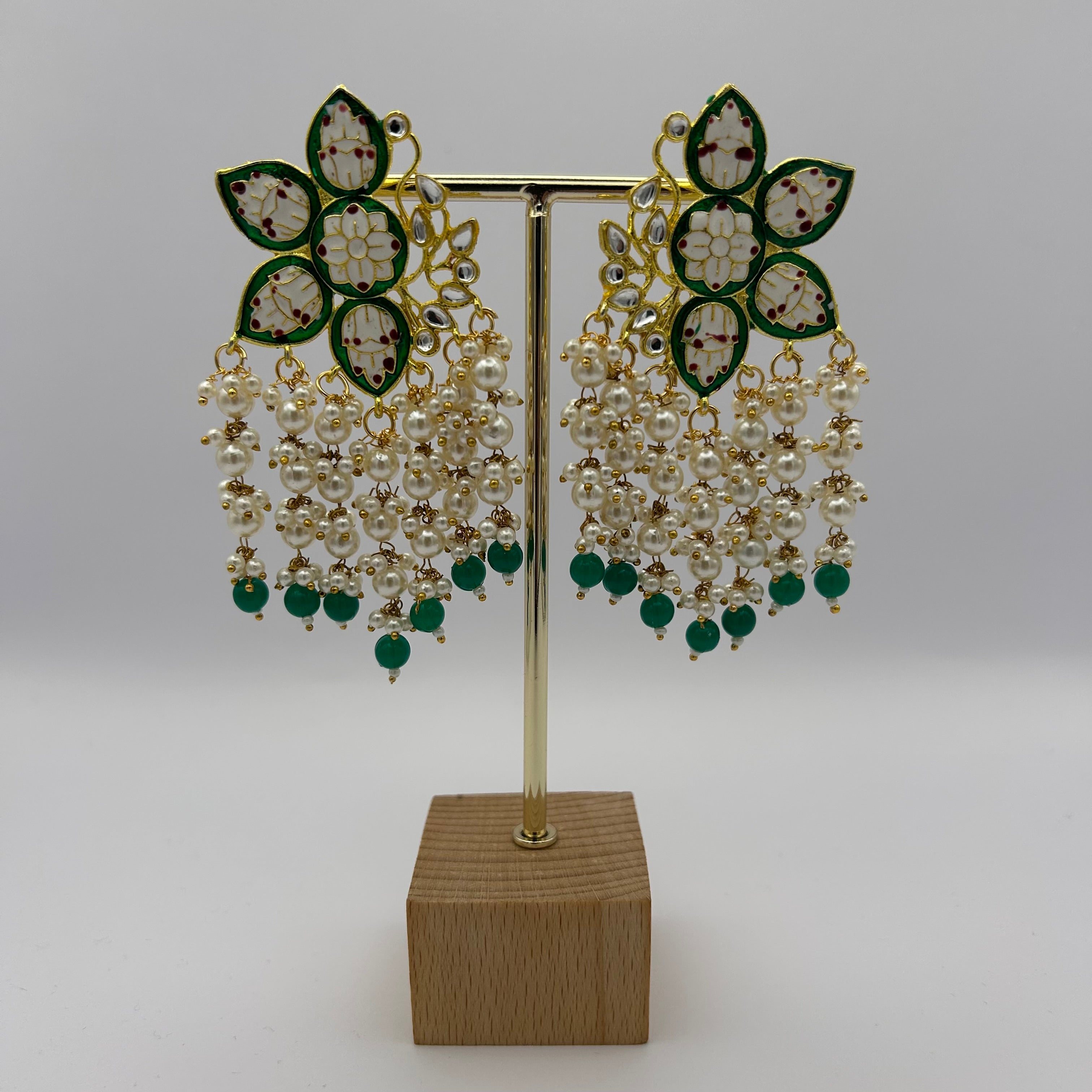 Paakhi Meenakari Earrings