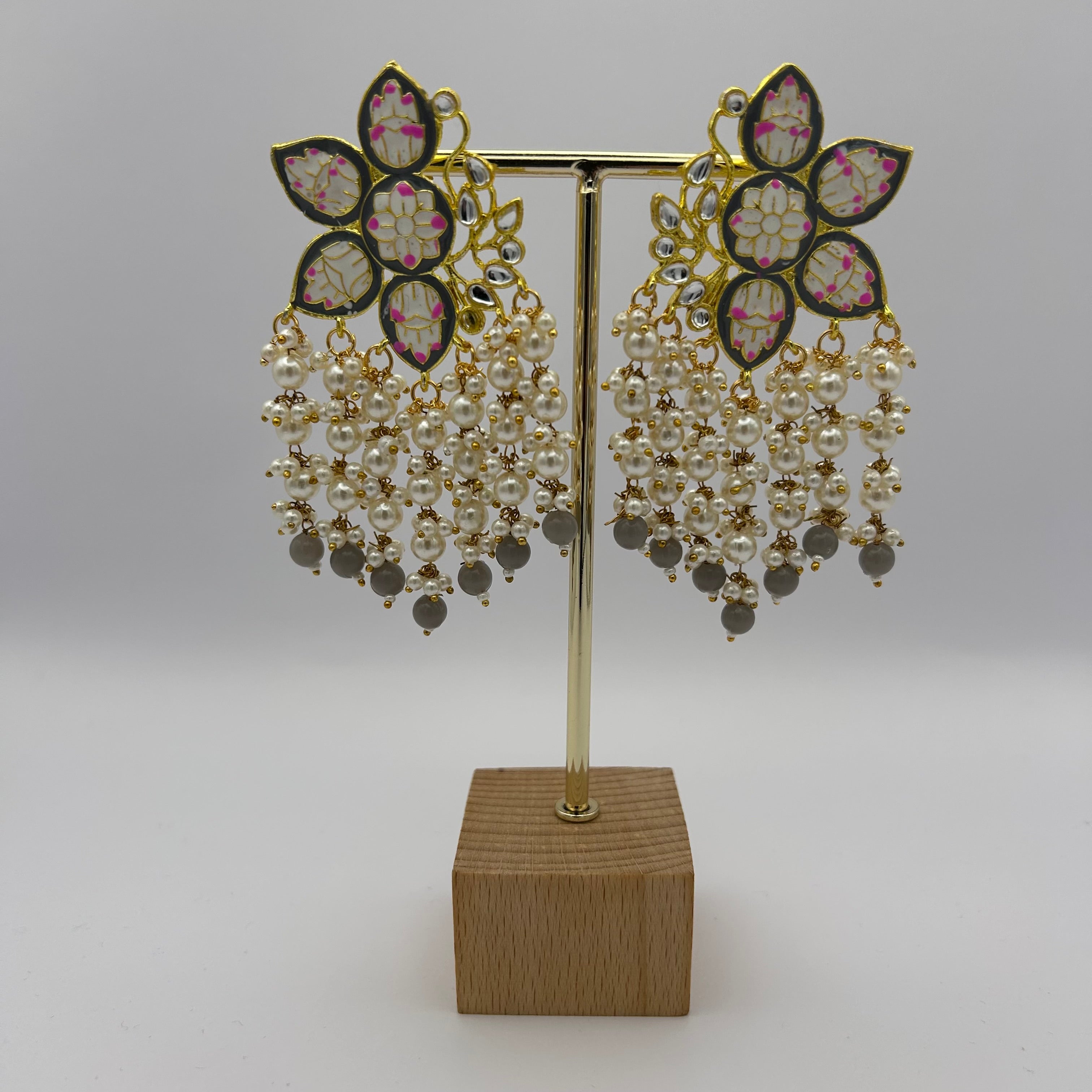 Paakhi Meenakari Earrings