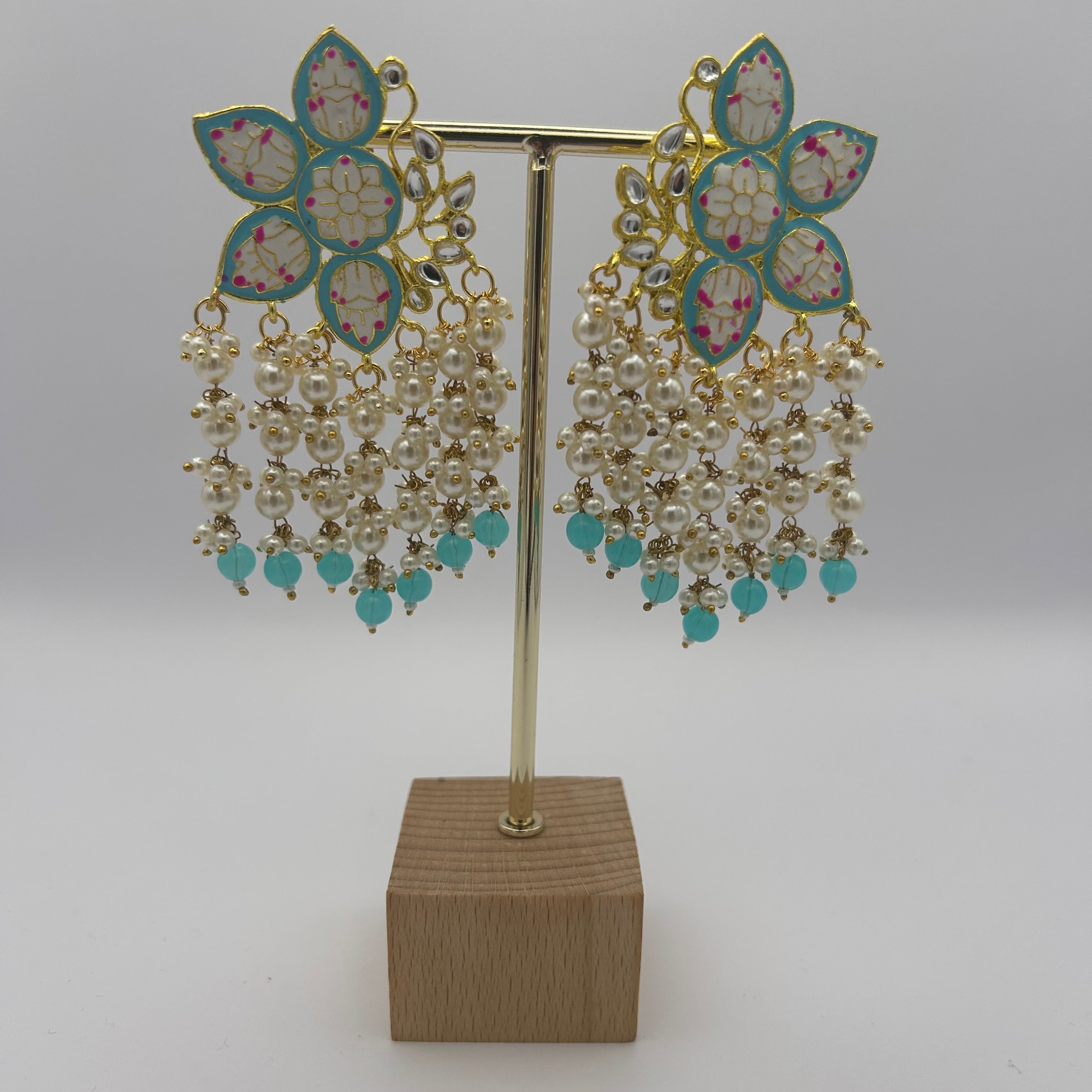 Paakhi Meenakari Earrings