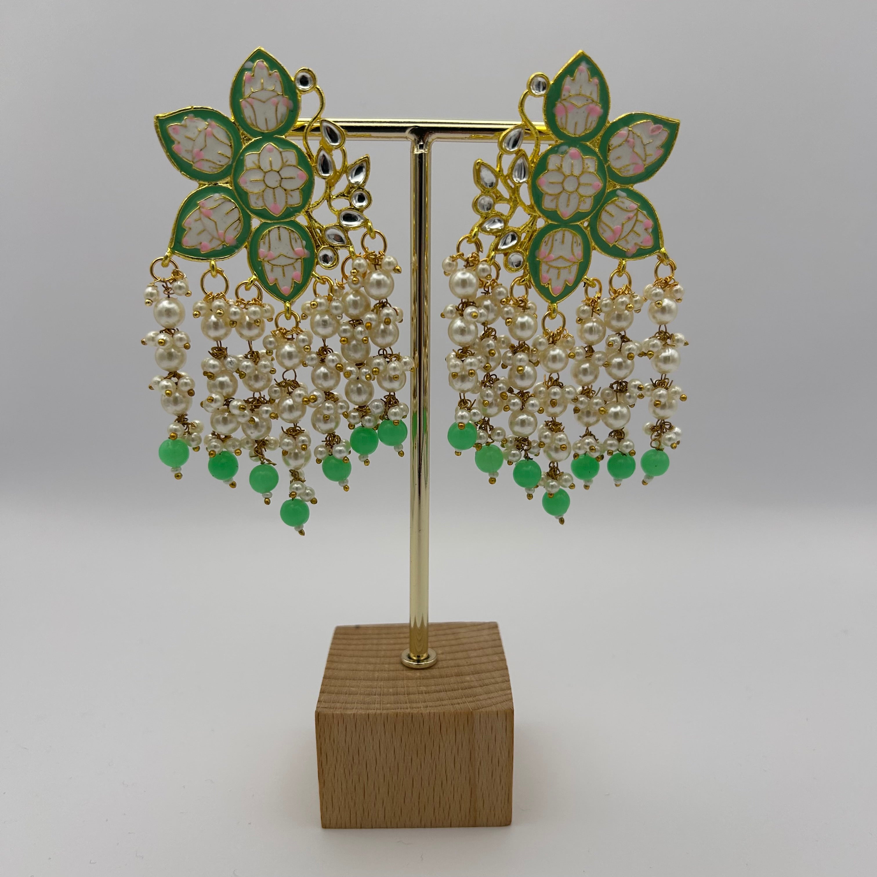 Paakhi Meenakari Earrings