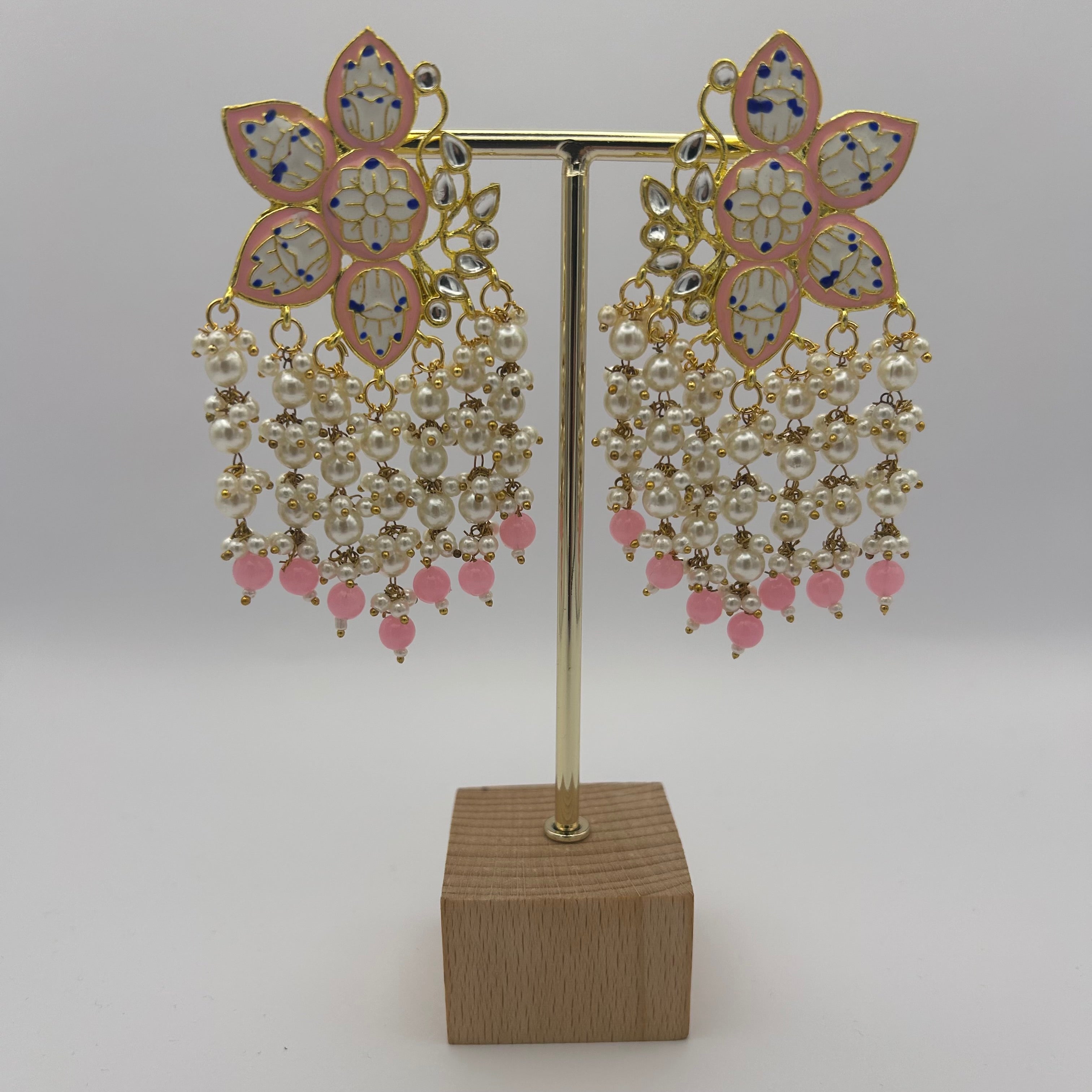Paakhi Meenakari Earrings