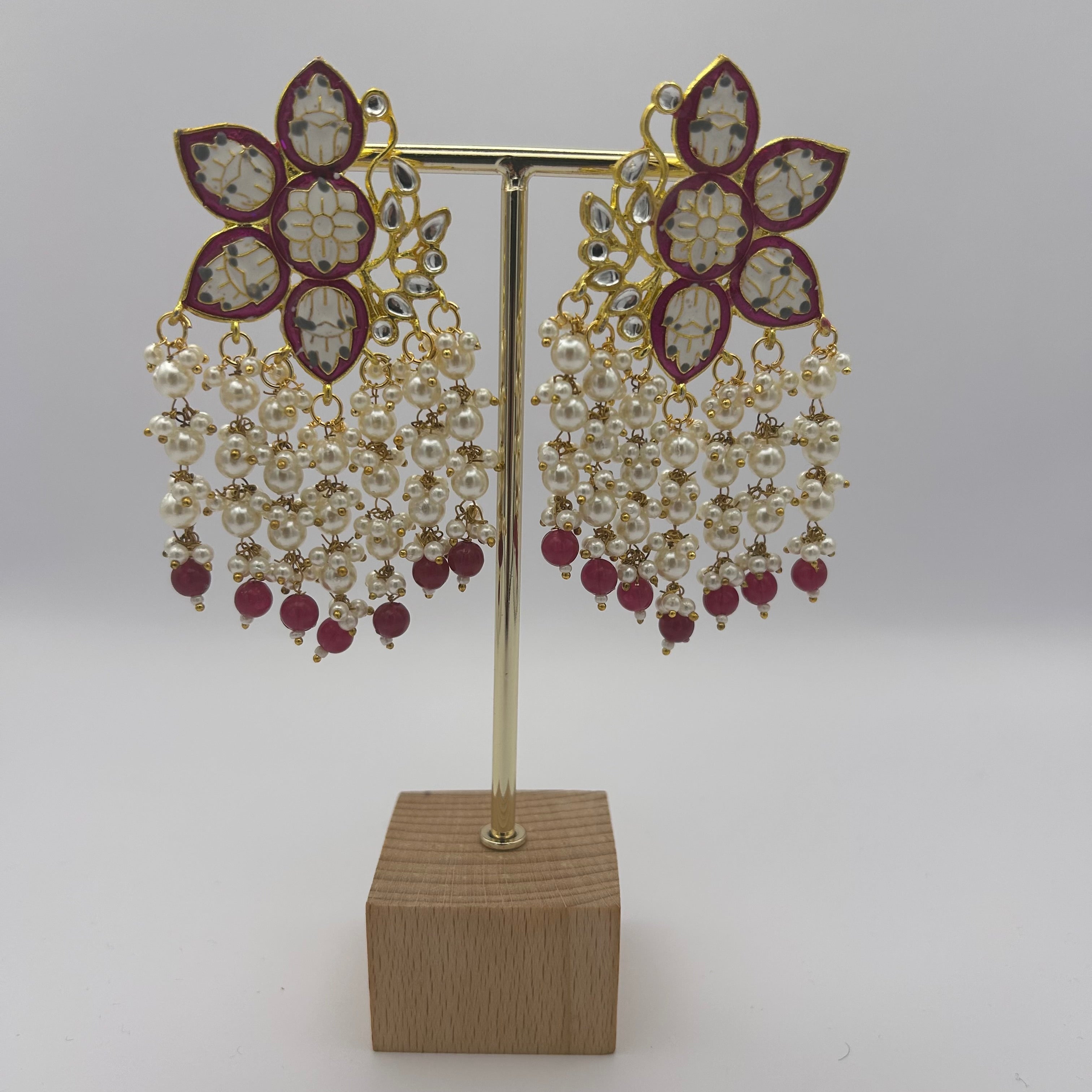 Paakhi Meenakari Earrings