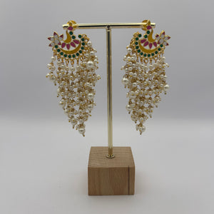 Patralekha Meenakari Earrings