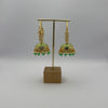 Kiara Jhumka Earrings - Mint