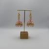 Kiara Jhumka Earrings - Baby Pink