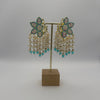 Paakhi Meenakari Earrings - Light Blue